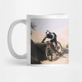 Aaron Gwin Berm Roost Painting Mug